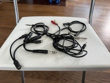 Lot Of Microphone Audio Cables