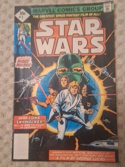 Star Wars 1 Marvel 1977 for sale | eBay