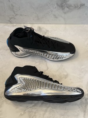 Adidas AE1 Anthony Edwards Basketball Shoes Chrome Silver  display picture 3