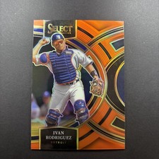 2024 Panini Select - Premier Level Ivan Rodriguez Orange 25/49