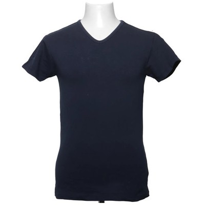 Zeeman, T-shirt, Größe: S, Blau, Baumwolle/Elasthan, Einfarbig, Herren #y00