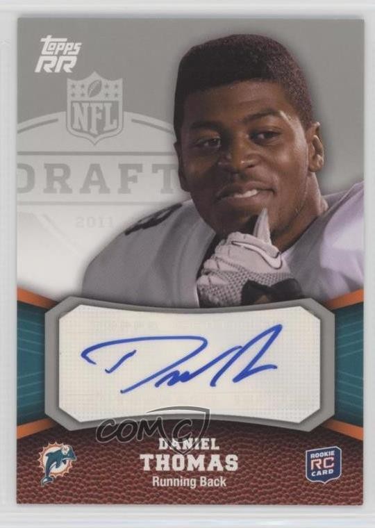 2011 Topps Rising Rookies Rookie Auto Daniel Thomas #103 Auto RC 0af