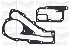 Pompe à eau de refroidissement du moteur GRAF PA550 pour circuit thermique auto