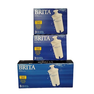 Brita Standard Water Pitcher Replacement Filters 11-Pack