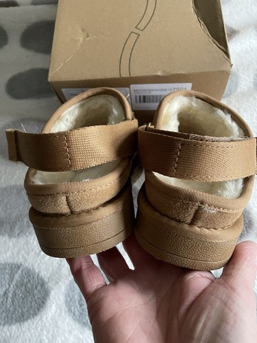 ❤️ Chestnut Outdoor Slipper Shoes Faux Fur Lined Size 37. BNIB. - Picture 3 of 7