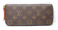 Louis Vuitton Clemence Zippy Monogram Canvas Leather Long Wallet