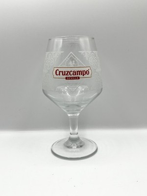 Cruzcampo Kelch Bier Glas Kelch ein Pint 20oz nukleiert Barware Breweriana