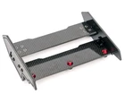CARBON FIBER ADJUST WING MOUNT ARA480049 FOR 1/8 ARRMA INFRACTION 223S 3S TRUCK