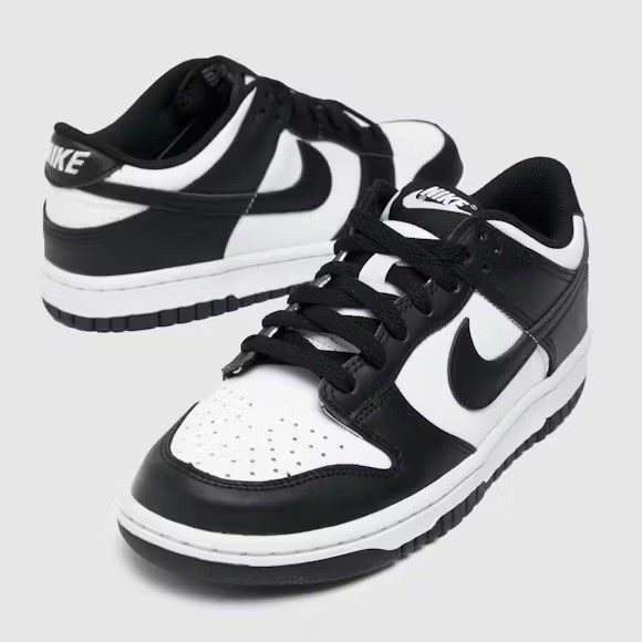 black and white dunks cheap