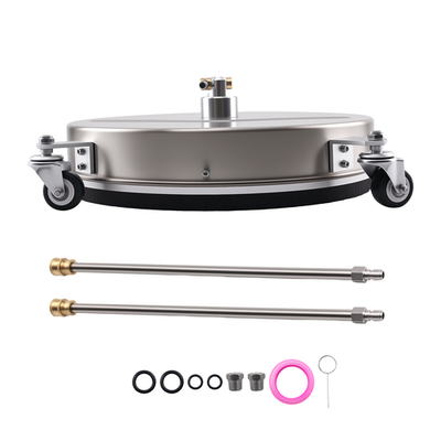 #ad 19quot; Professional Pressure Washer Surface Cleaner 4200 PSI Stainless 2 Wands $99.32