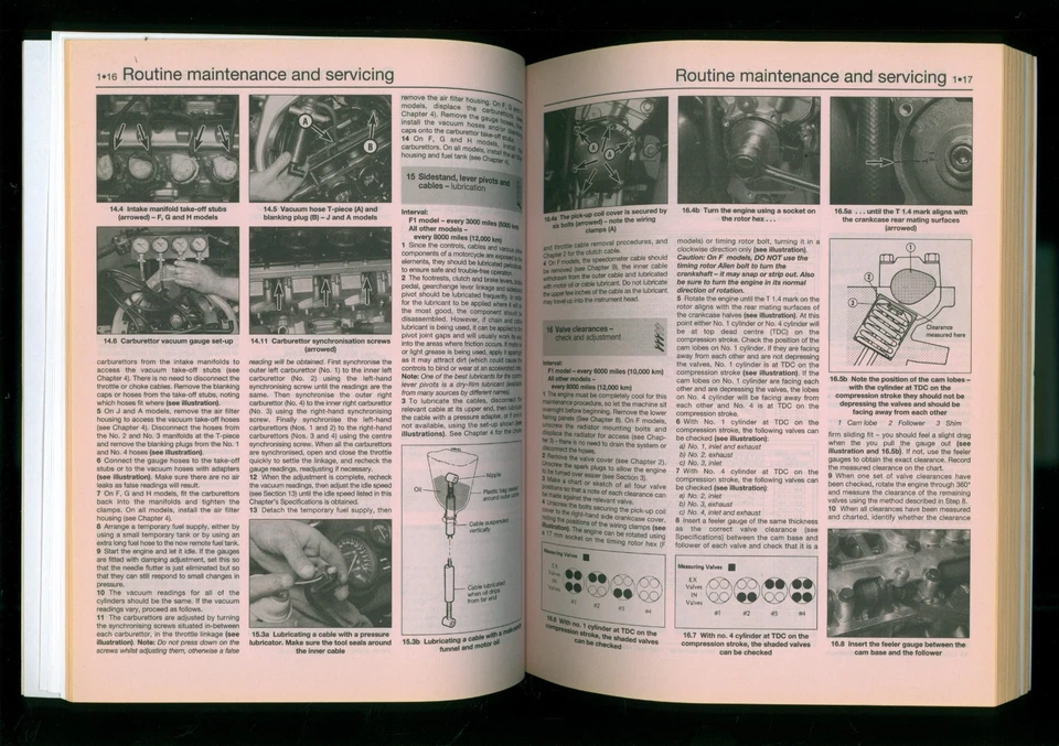 Libro manual Kawasaki ZX6R (95-02) Haynes Shop ZX 600 636 A ZX-6R Ninja 599 FT16 Foto 4 de 4