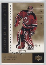 2002 Premier Collection Super Rookies Gold 29/199 Curtis Sanford Ari Ahonen lu4