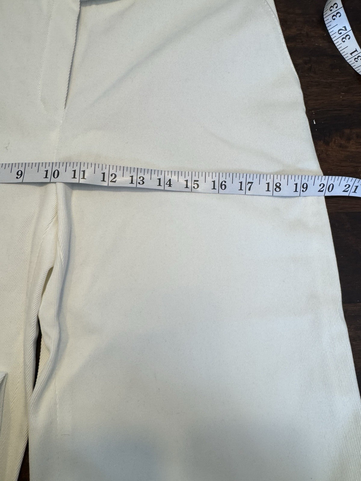 Valentino NWT Women’s Wide Leg Textured White Cotton Pants Sz US 6 thumbnail 14