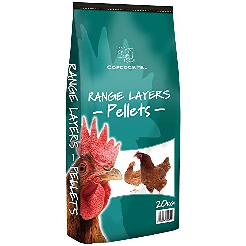 Copdock Mill Range Layers Pellets 20kg – Chicken Food for Hens and Laying 