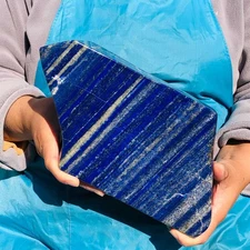 9.76LB Natural lapis lazuli quartz crystal freeform specimen healing decor