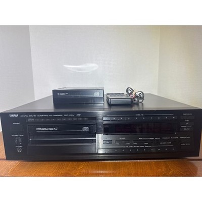 Yamaha CDC-610U Natural Sound 10-Disc Automatic CD Changer Remote Magazine 1988