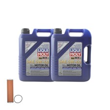 10L Liqui Moly Leichtlauf High Tech 5W-40 Mahle Engine Oil Change Kit for R129