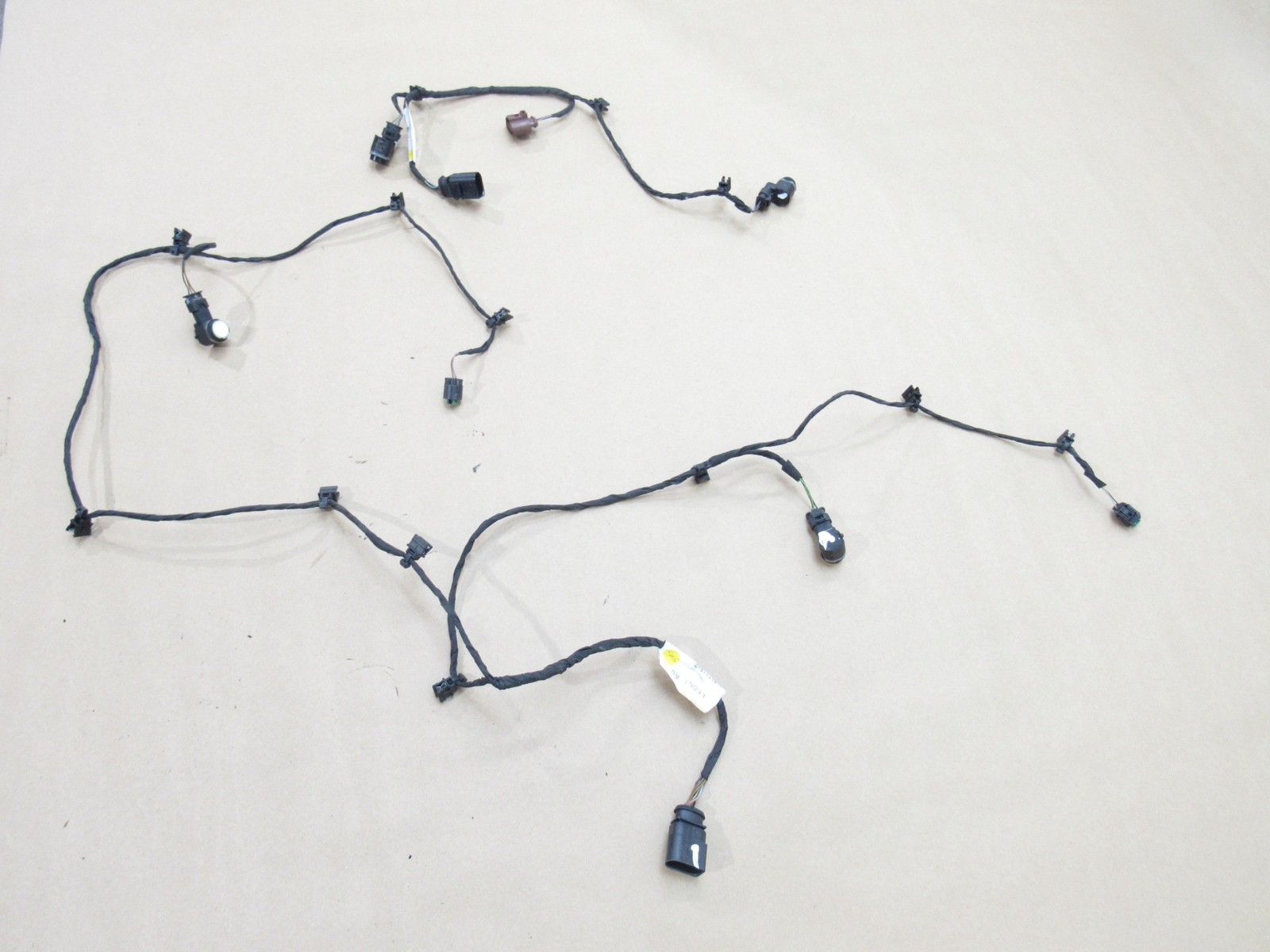 Bentley Continental GT 2012 Rear Bumper Park Sensor Wire Harness Set 11-18 ;#3
