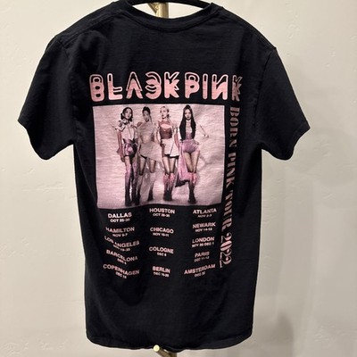 Blackpink 2022 Born Pink World Tour Shirt SM Official Merch Kpop Korean Concert