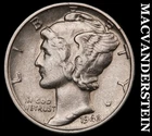 1942 Silver Mercury Dime - Scarce  High Grade  Lustrous  No Reserve  #i7003