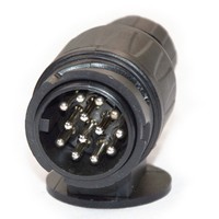 AdapterstüCk 13 Polig Stecker Stromversorgung Adapter FüR Pkw AnhäNger 12V