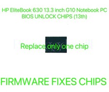 HP EliteBook 630 13.3 inch G10 Notebook PC, ADMIN NO PASSWORD FIRMWARE BIOS CHIP