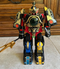 Mighty Morphin Power Rangers Deluxe Thunder Megazord 1994 casi completo