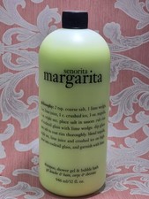 Philosophy Senorita Margarita Hydrating Shower Gel, Bubble Bath  Shampoo 32 Oz