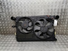 VOLKSWAGEN PASSAT RADIATOR RAD PACK INTERCOOLER FAN 1.6 D MANUAL B7 2010-2016