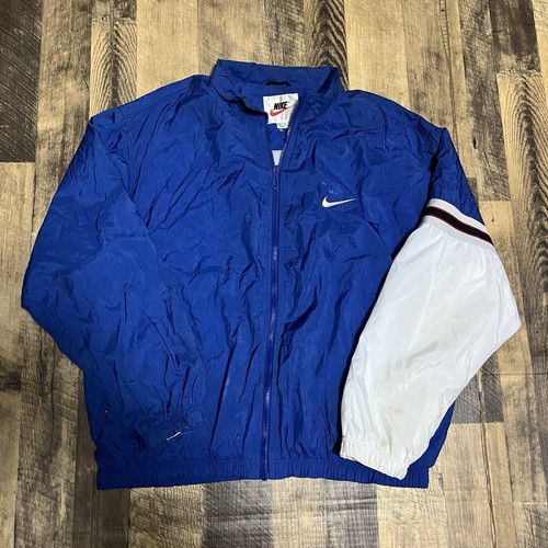 Vintage 90s Nike Swoosh Blue Sweatsuit XL - Picture 4 of 12