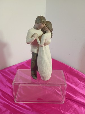 Willow Tree Promise, Sculpted Hand-Painted Figure 9  Tall Couple Love Romance