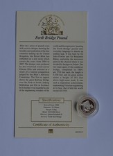 2004 Forth Bridge Silver £1 One Pound Coin