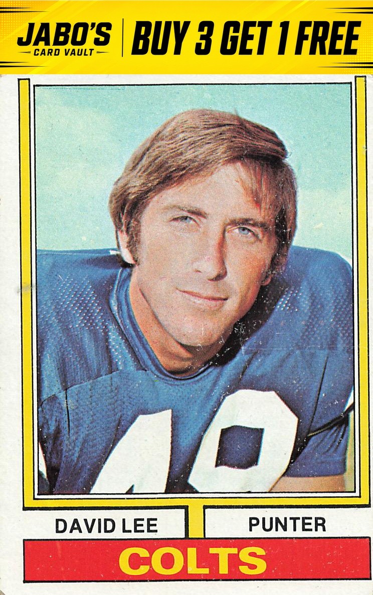 1974 Topps #17 David Lee
