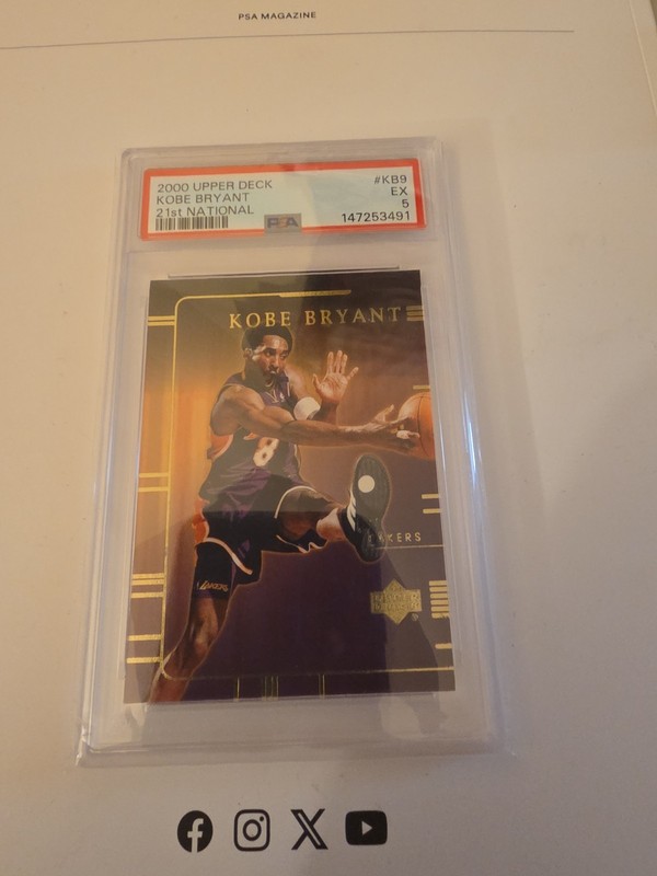 2000 Upper Deck Kobe Bryant National Pack - Kobe Bryant #KB9