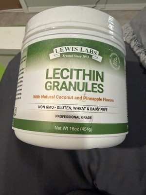 Lewis Labs Granules Supplement Natural Lactation Support Soy Lecithin Powder