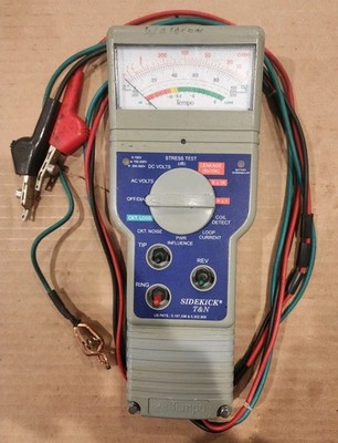 Tempo Sidekick T&N cable transmission noise tester leakage stress see vid T & N