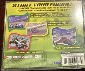 Flag to Flag (Sega Dreamcast, 1999) CIB Complete