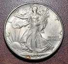 1939-D Walking Liberty Half Dollar Choice AU+ near BU UNC Lustrous 50c Coin