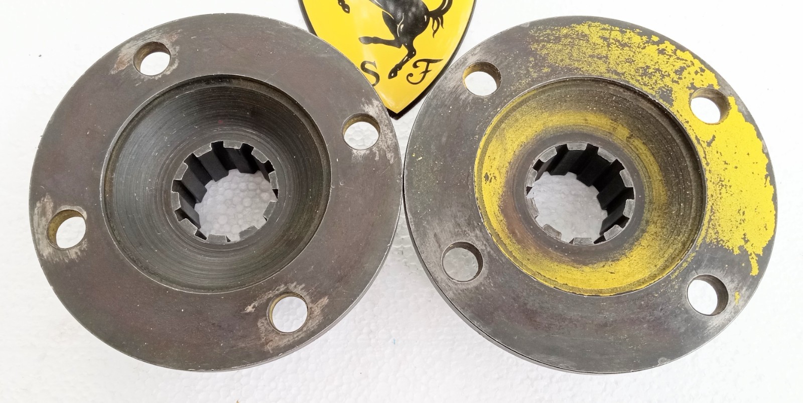 Ferrari 330 Transaxle Differential Drive Axle Flanges_10 Tooth Spline_Pair