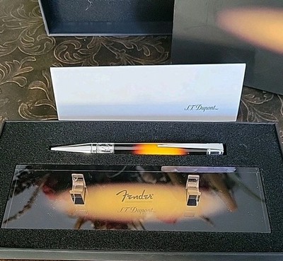Fender S.T. Dupont Paris Limited Edition Rollerball Pen, D Line Open-Box-New