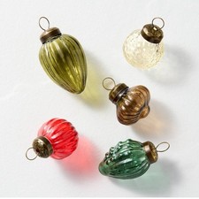 Hearth  Hand 25pk MINI VINTAGE GLASS ORNAMENTS Target MAGNOLIA Colorful Set