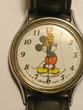 Lorus Mickey Mouse Watch Quartz Japan Vintage Disney Wristwatch New Battery