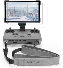 FPVtosky Lanyard  Screen Protector for DJI RC Pro 2, 2 Packs HD Tempered...