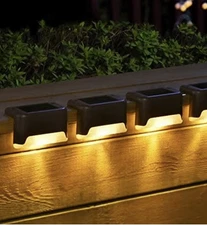 20 Pack Solar Deck Lights Outdoor, Waterproof Led Lights for Outdoor