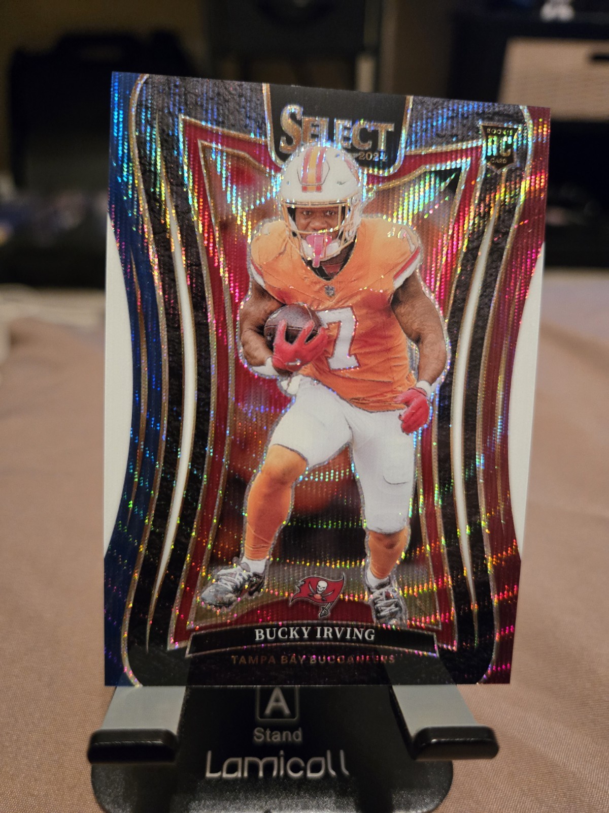 2024 Panini Select - Suite Level Bucky Irving Tri-Color Prizm # /149 (RC) Bucs!!