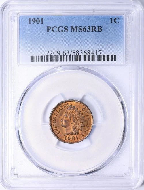 MS 63 Graded Indian Head Small Cents (1859-1909) for sale | eBay