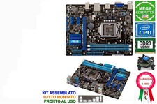 SCHEDA MADRE SOCKET 1155 ASUS P8H61-M LX3 PLUS R2.0 + CPU INTEL CORE i7 , i5 ,i3