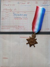 1914-15 Star, Martin, Liverpool Regiment.