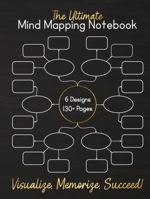 The Ultimate Mind Mapping Notebook: Blank Mind Map Template Workb