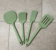 DI ORO Sage Seamless Silicone Utensil 4-Piece Spatula Set MSRP $36